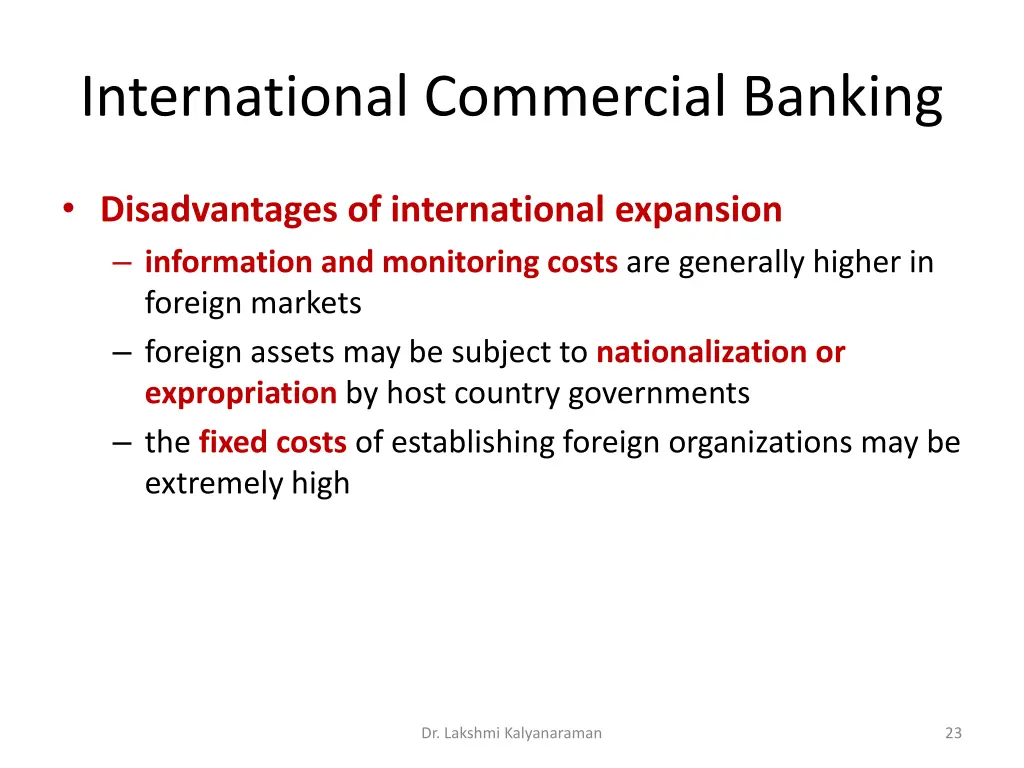 international commercial banking 1