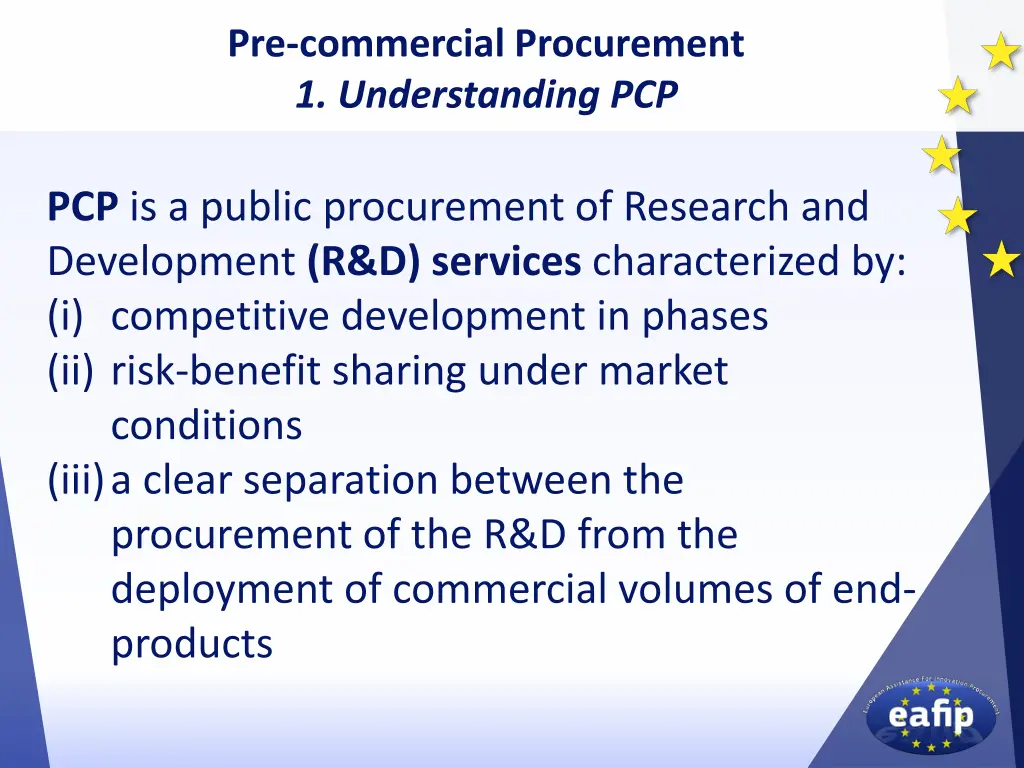 pre commercial procurement 1 understanding pcp