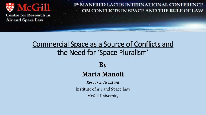 commercial space as a source of conflicts