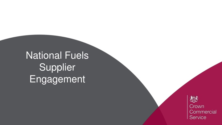 national fuels supplier engagement