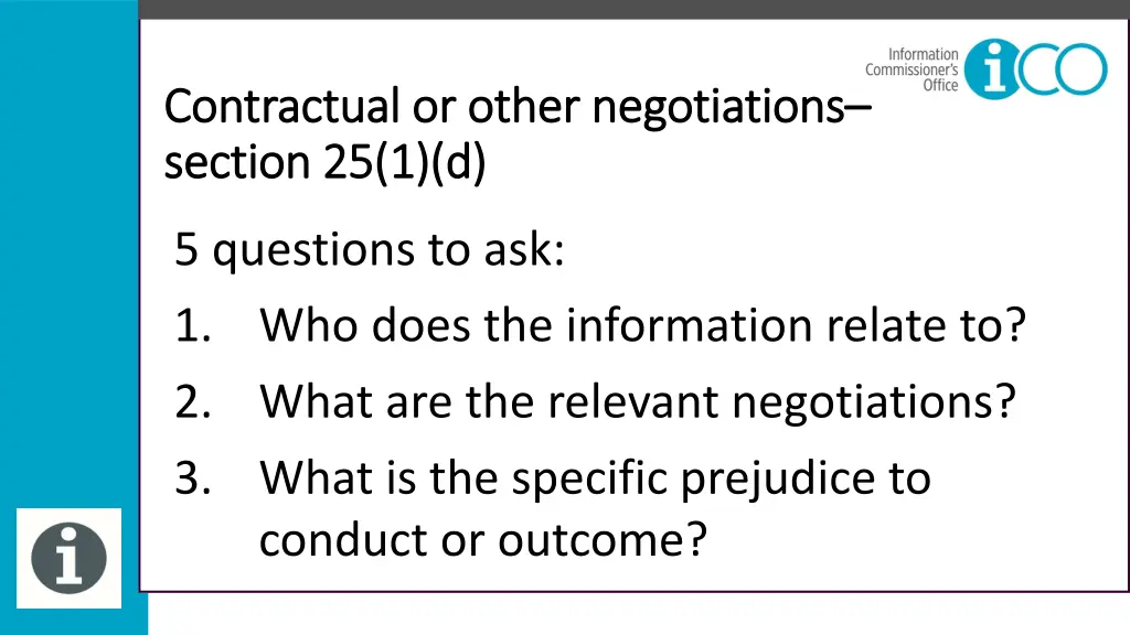 contractual or other negotiations contractual 1