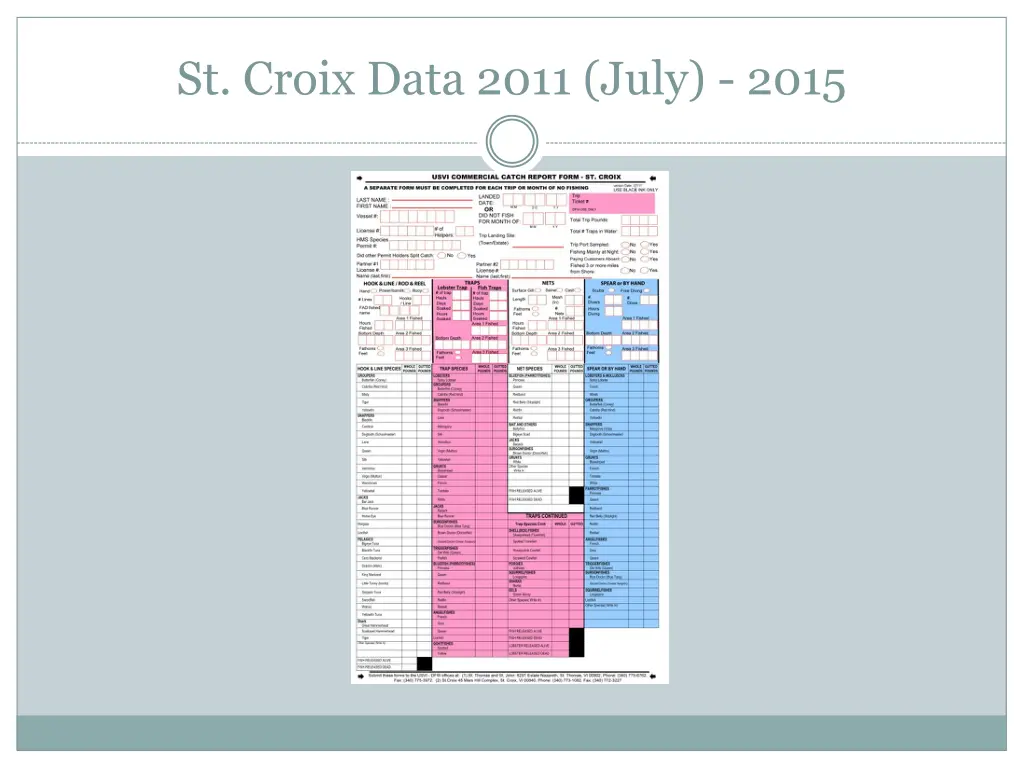 st croix data 2011 july 2015