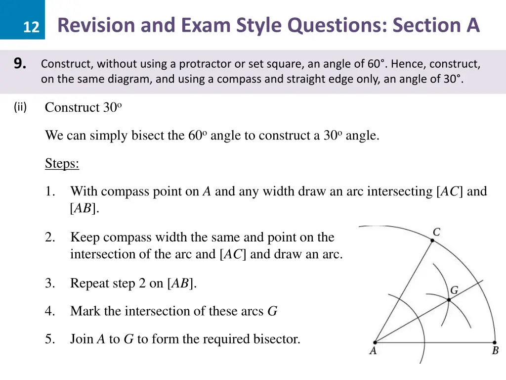 12 revision and exam style questions section a 12