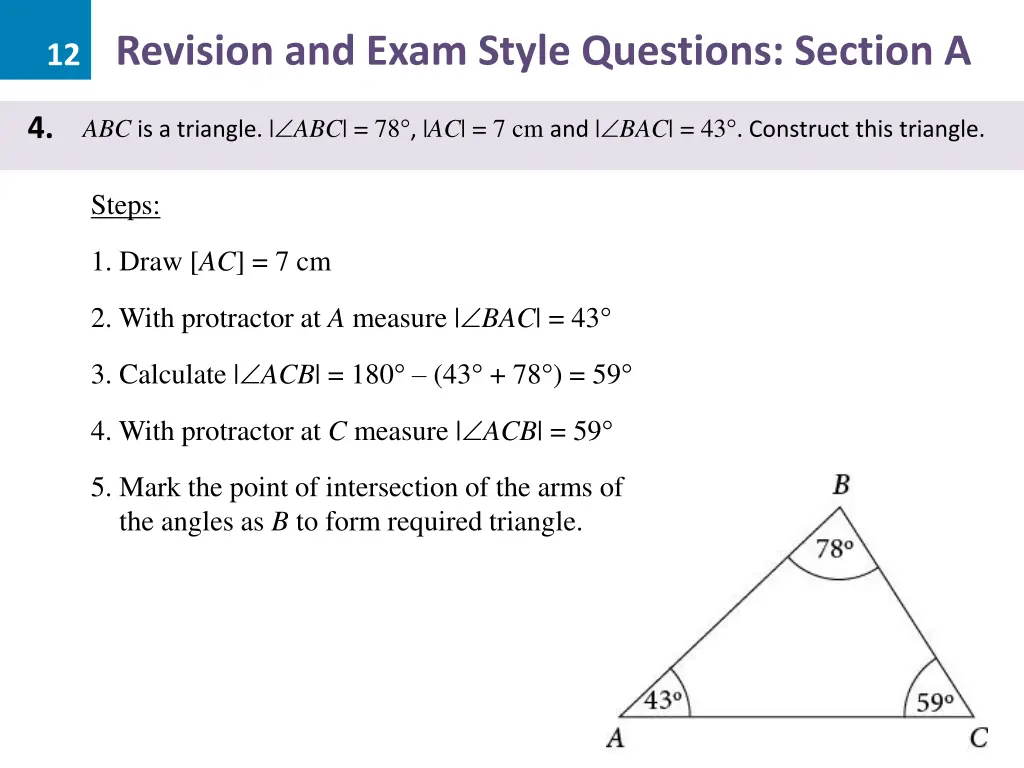 12 revision and exam style questions section a 4