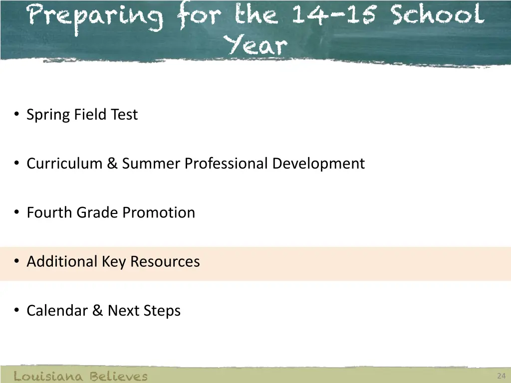 preparing for the 14 15 school year 3