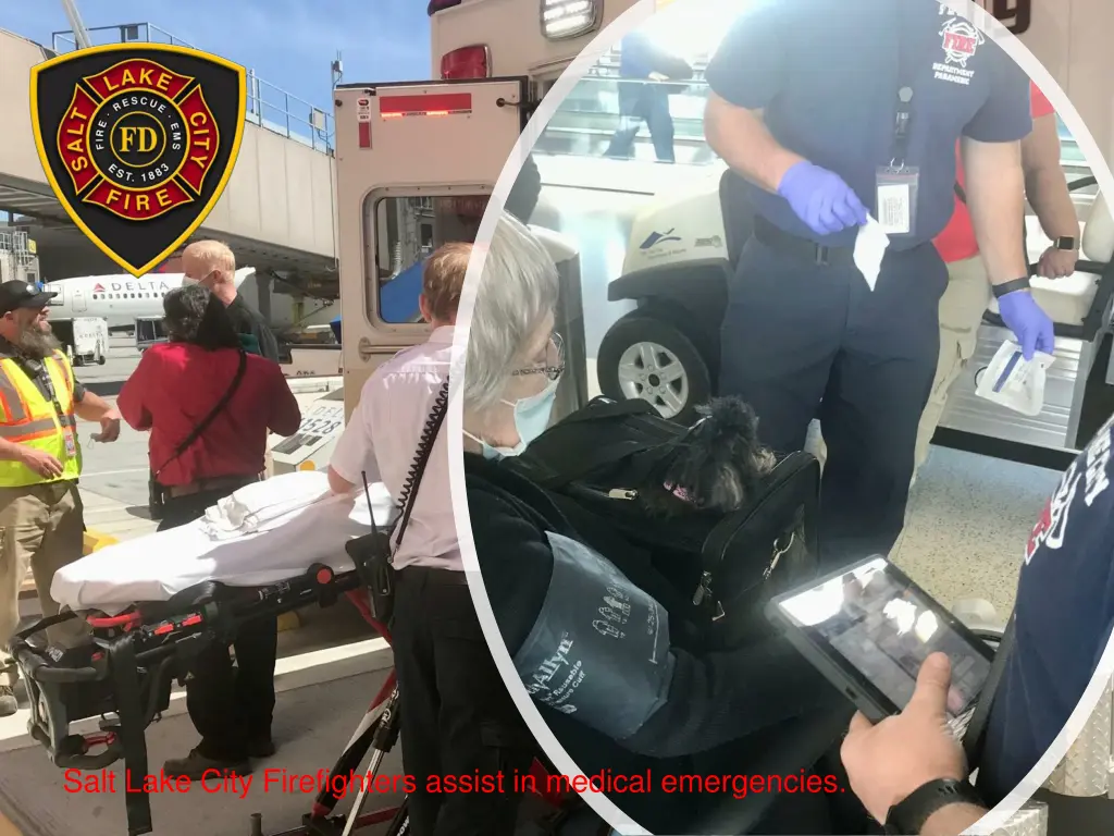 salt lake city firefighters assist in medical