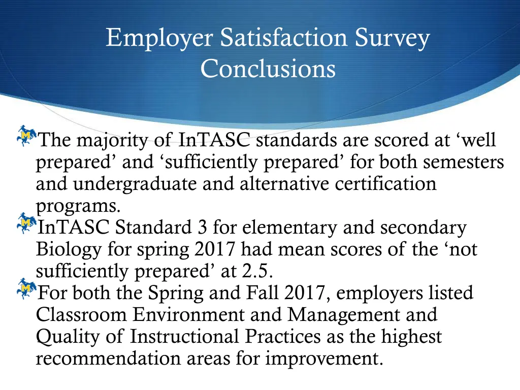 employer satisfaction survey conclusions