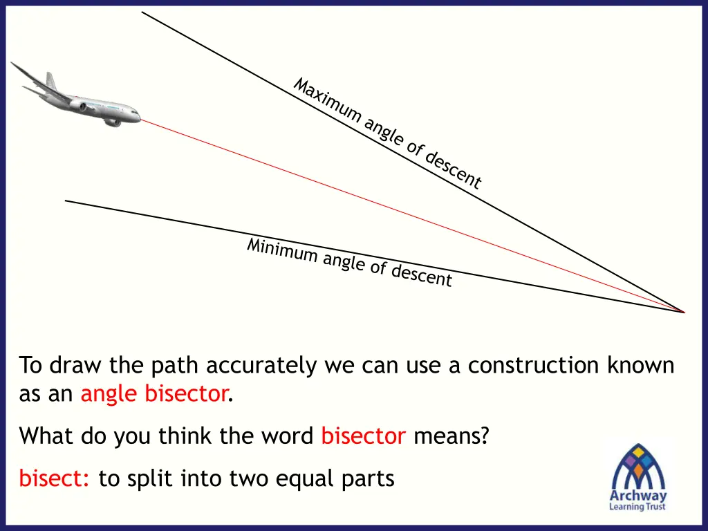 to draw the path accurately