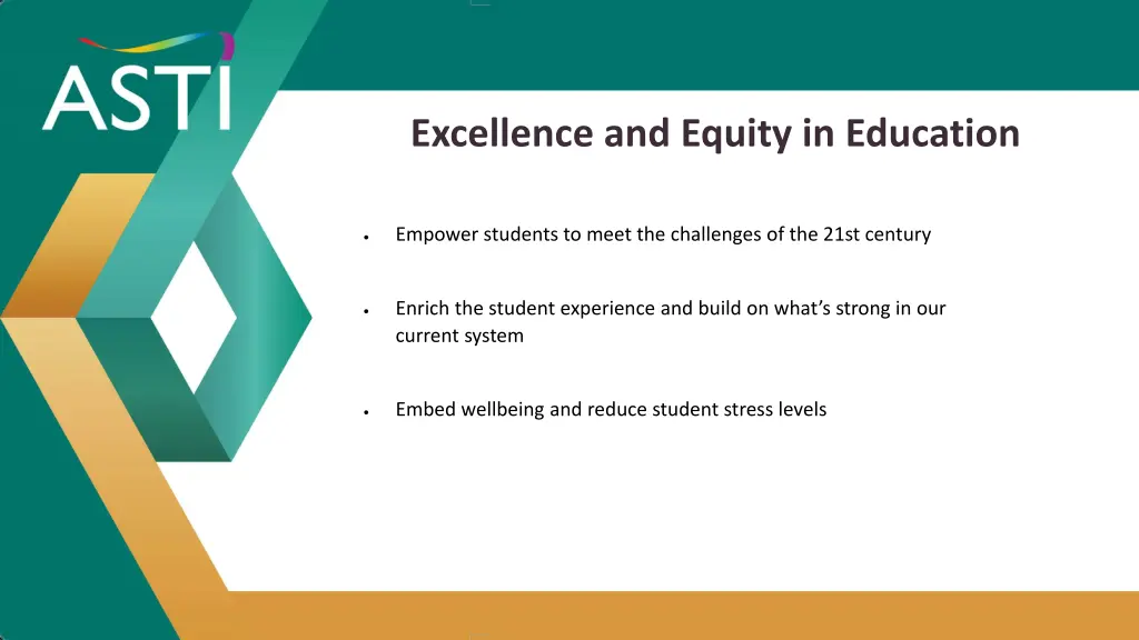 excellence and equity in education