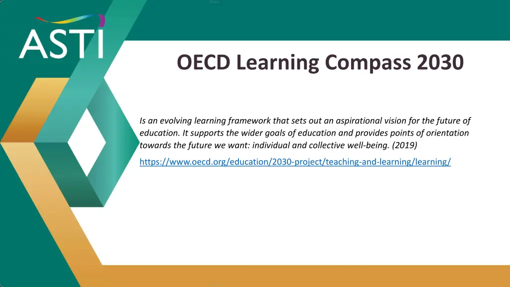 oecd learning compass 2030