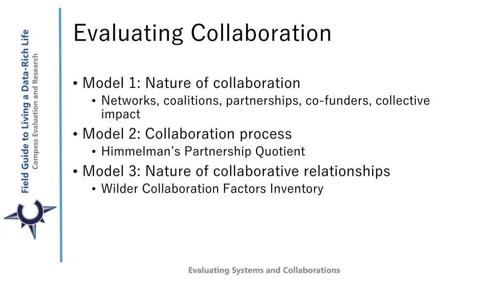 evaluating collaboration