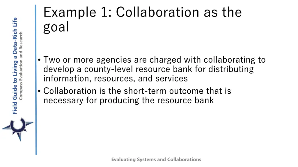 example 1 collaboration as the goal