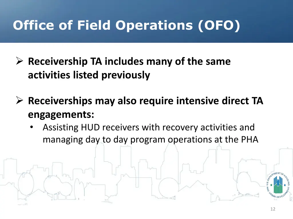 office of field operations ofo 3