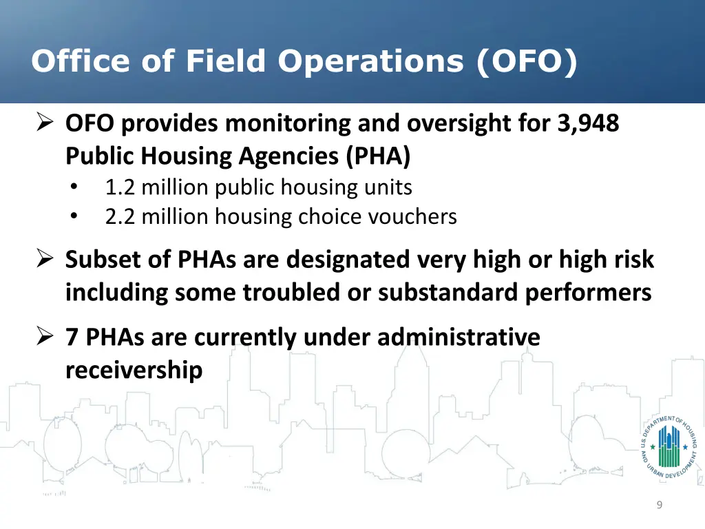 office of field operations ofo