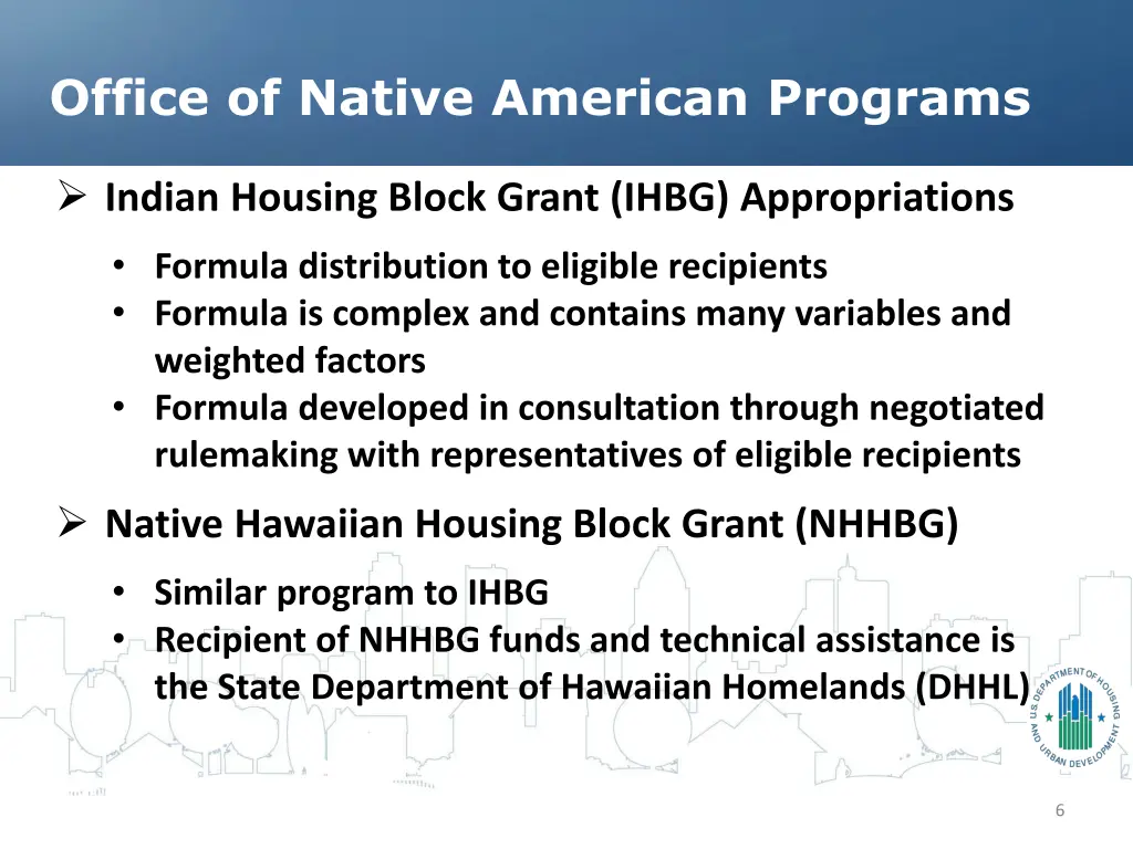 office of native american programs 1