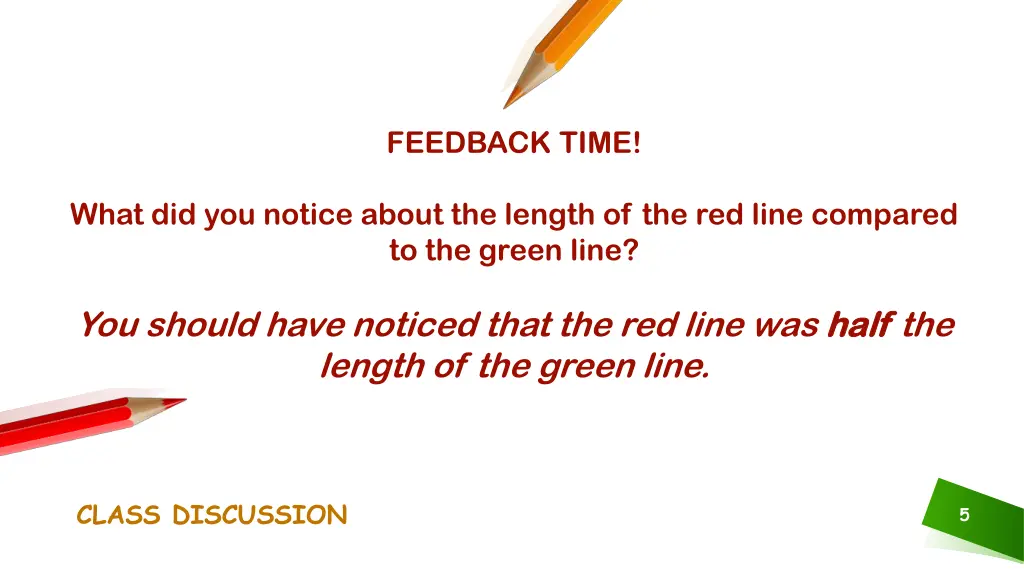 feedback time