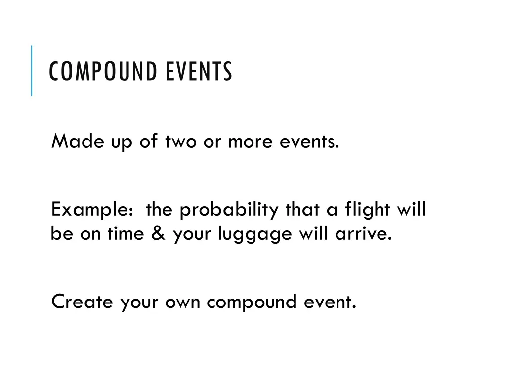 compound events