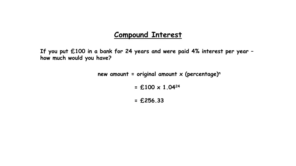 compound interest 1