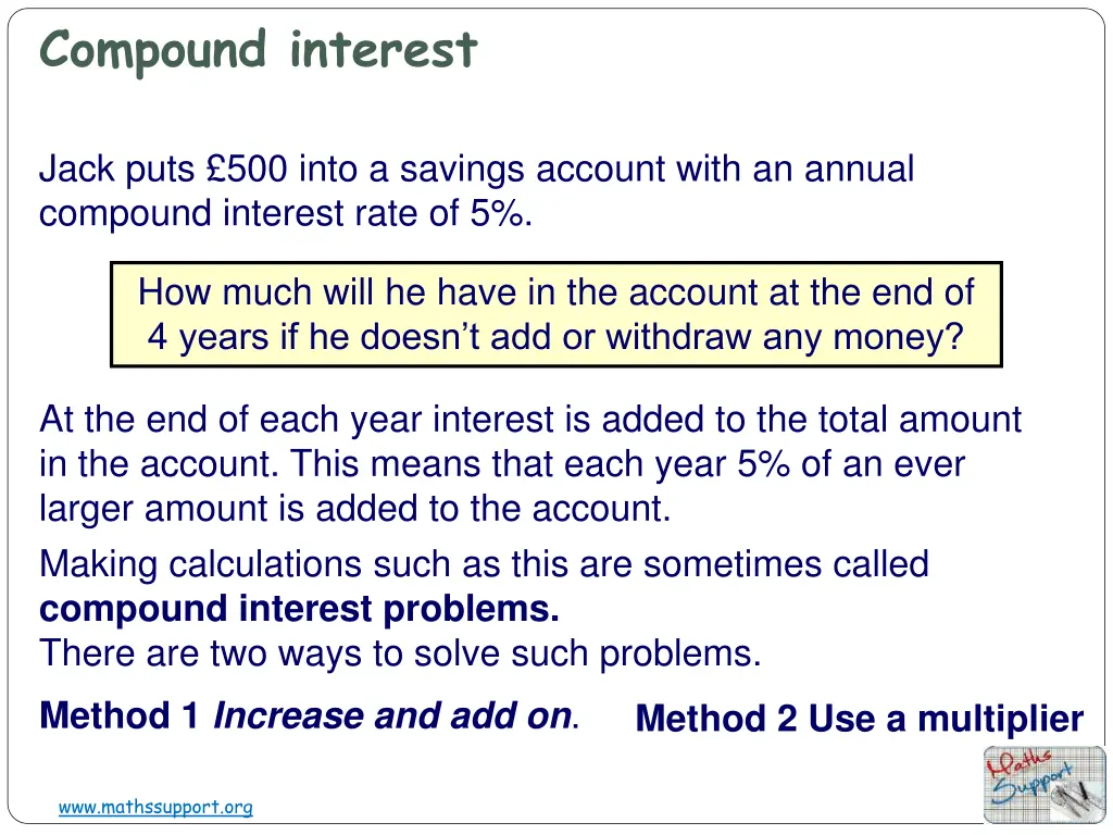 compound interest