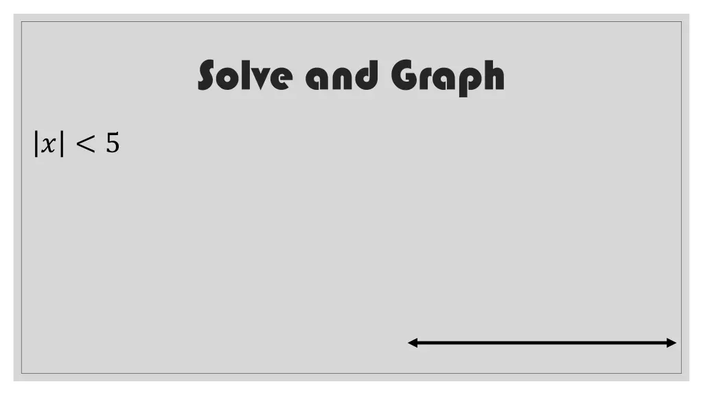 solve and graph 6