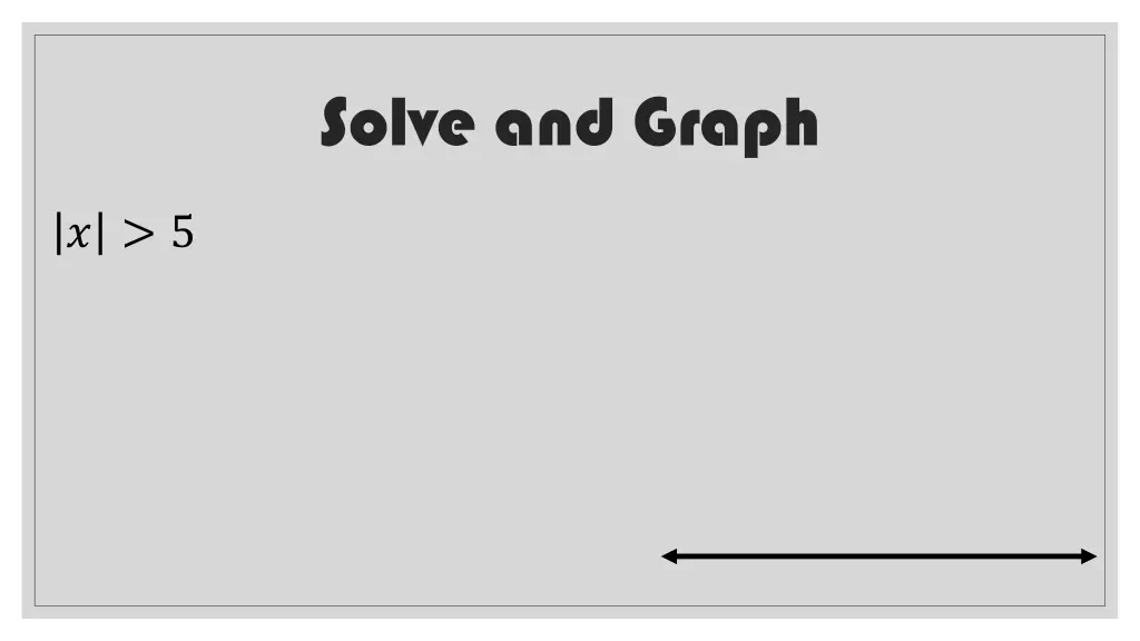 solve and graph 7