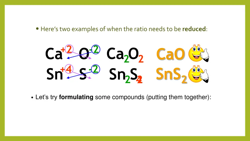 here s two examples of when the ratio needs