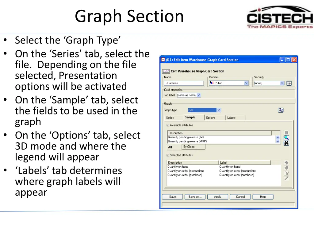 graph section