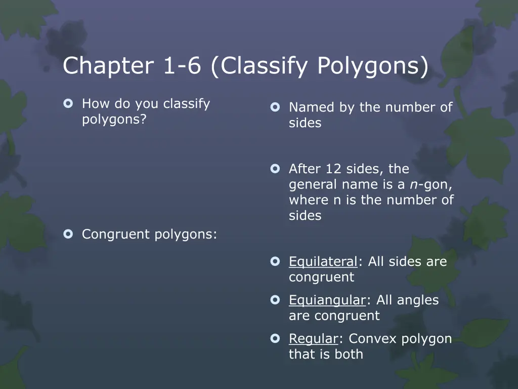 chapter 1 6 classify polygons 3