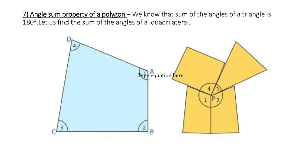 7 angle sum property of a polygon 7 angle