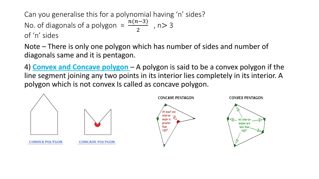 can you generalise this for a polynomial having