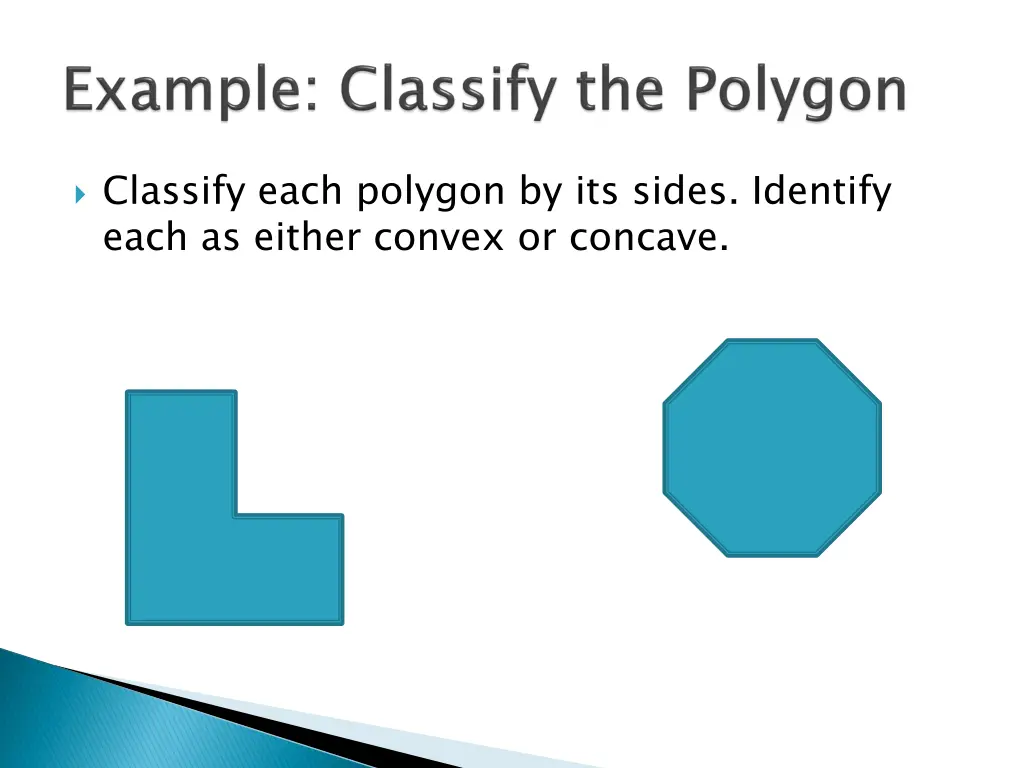 classify each polygon by its sides identify each