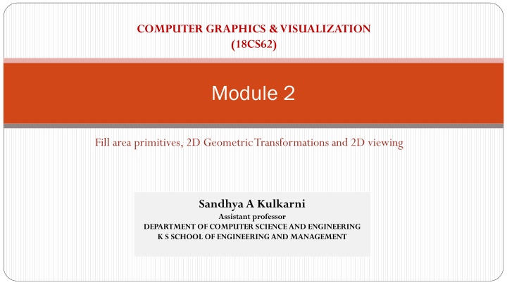 computer graphics visualization 18cs62