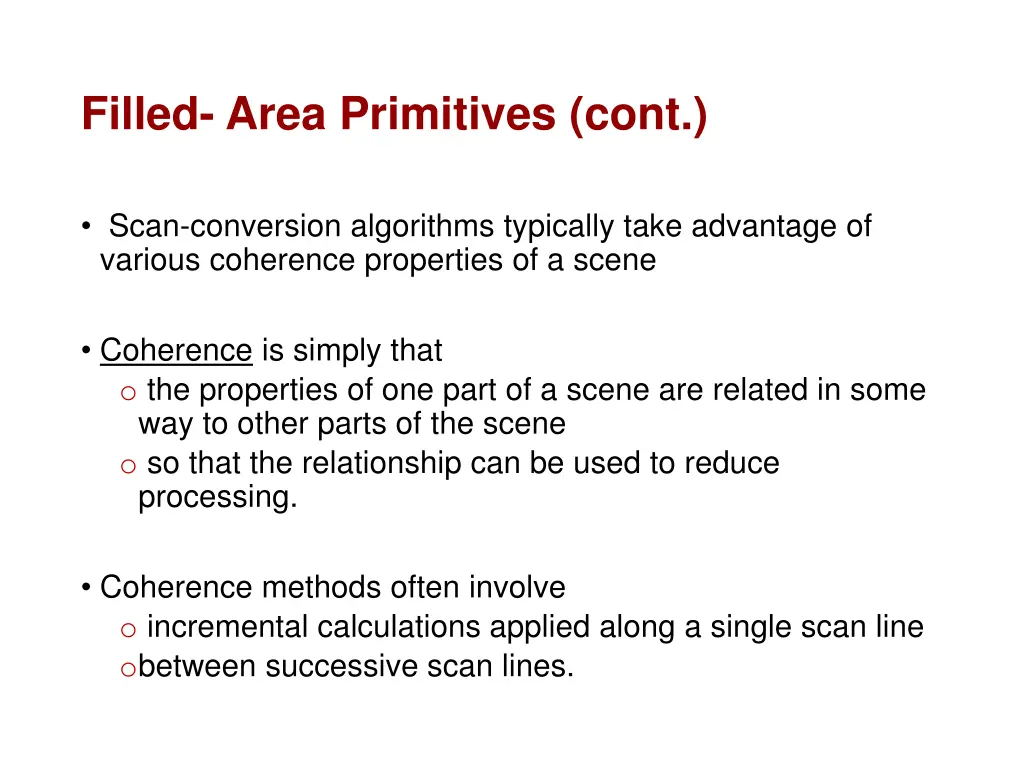 filled area primitives cont