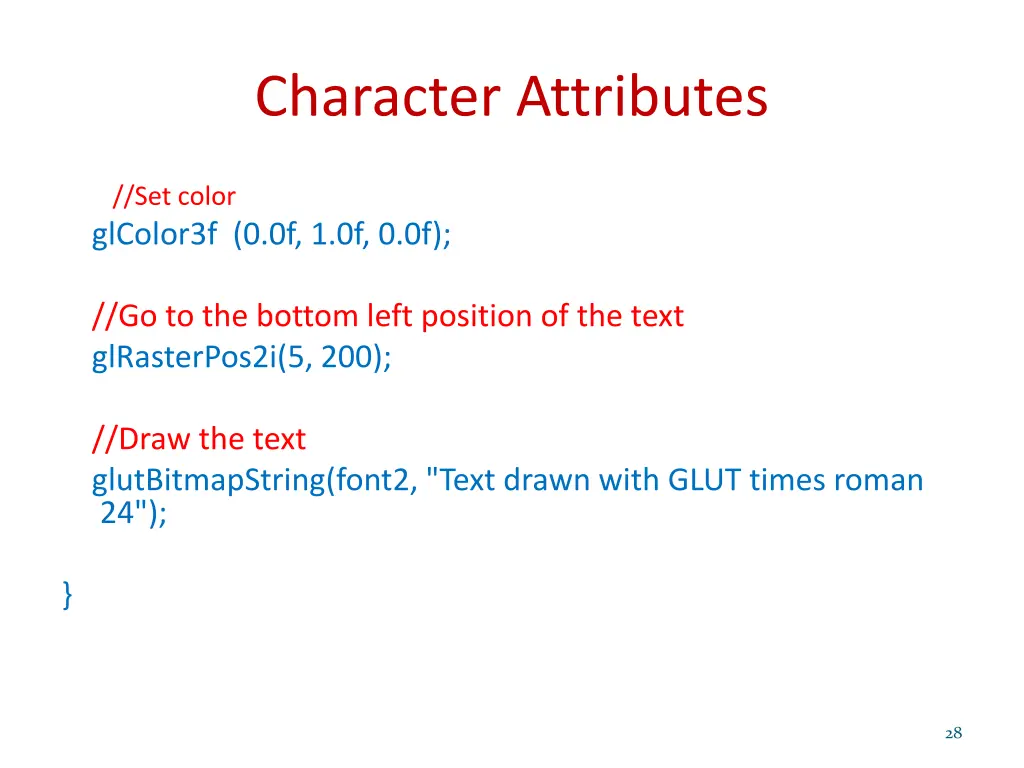 character attributes 4