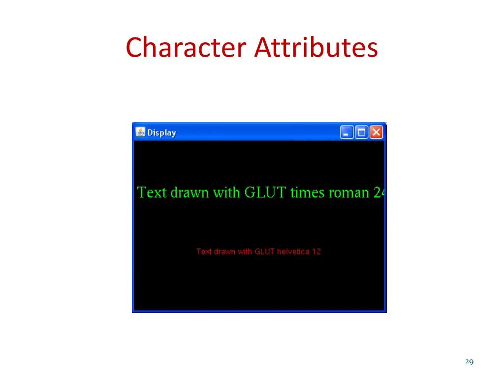 character attributes 5