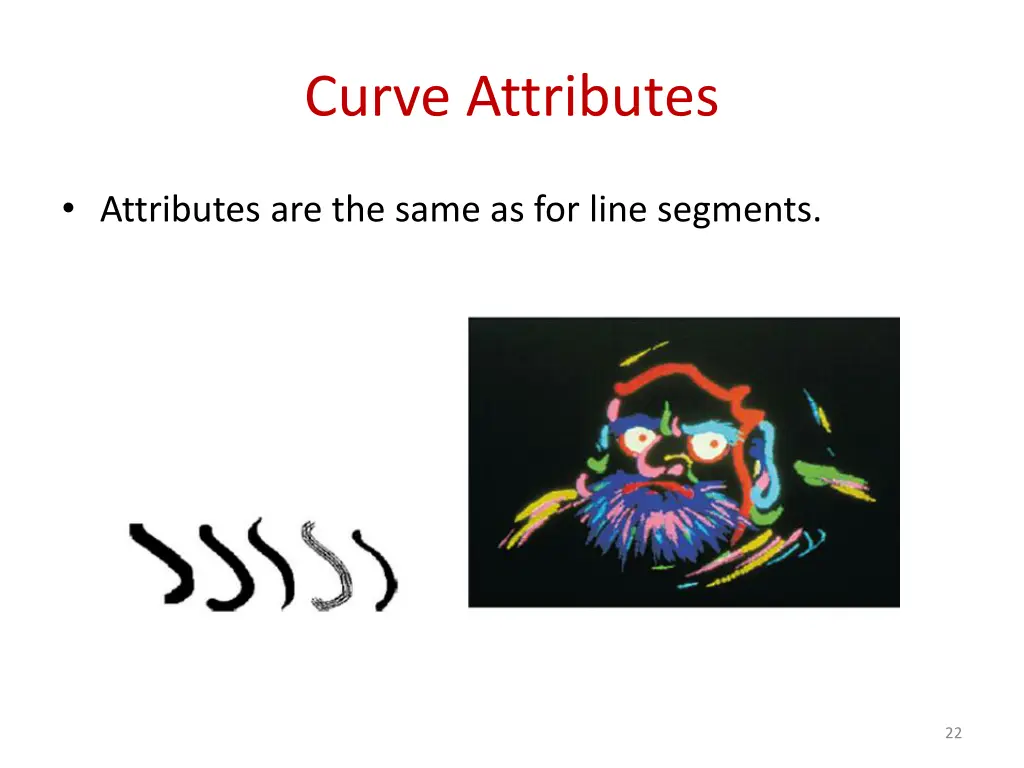 curve attributes