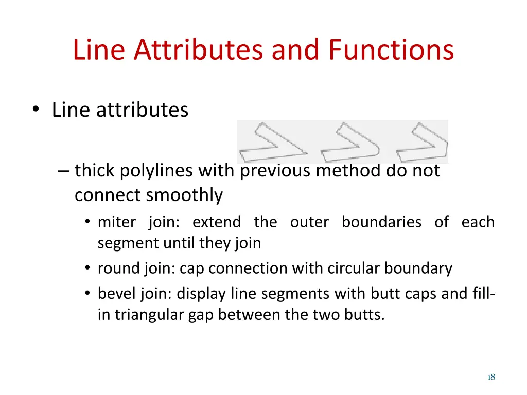 line attributes and functions 2