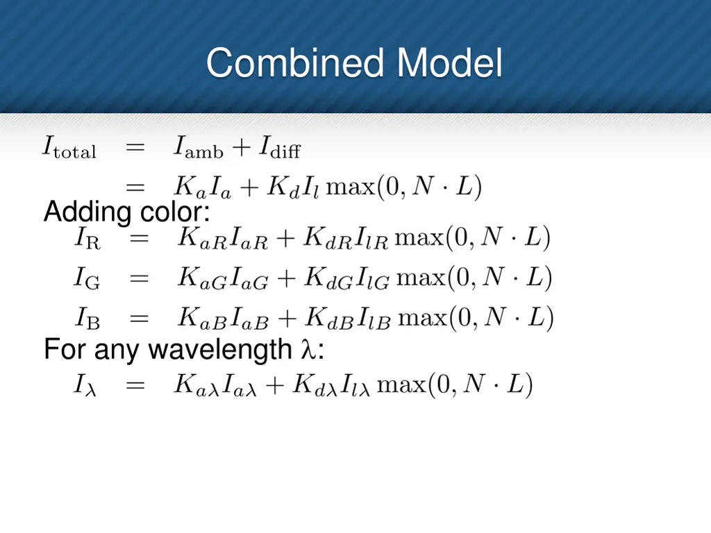 combined model