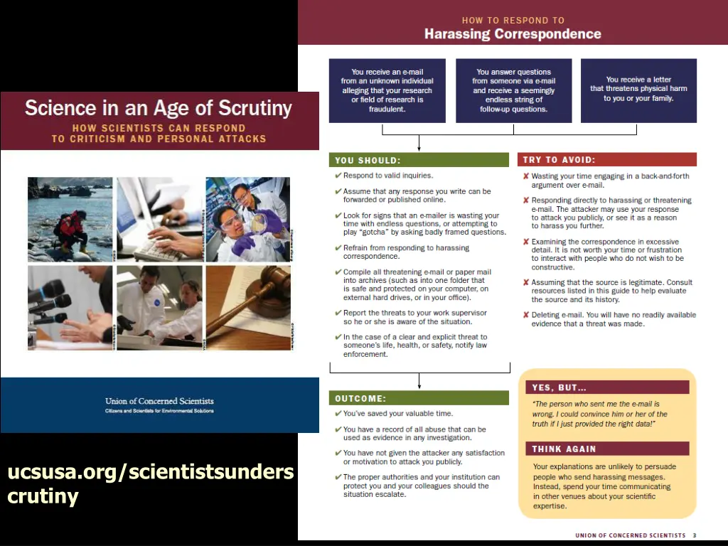 ucsusa org scientistsunders crutiny