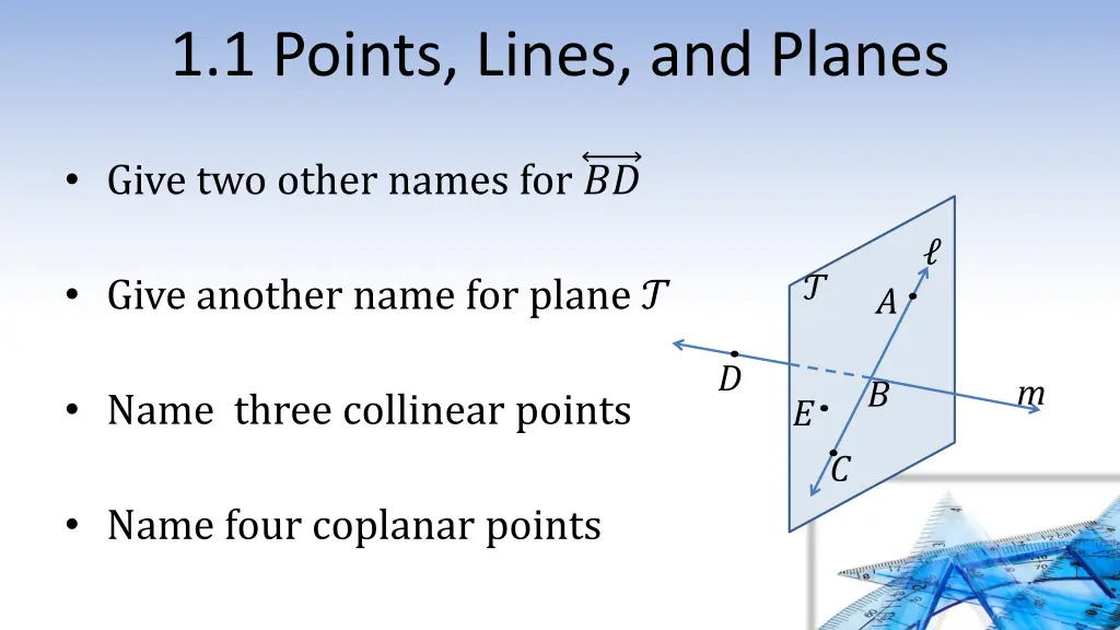 1 1 points lines and planes 3