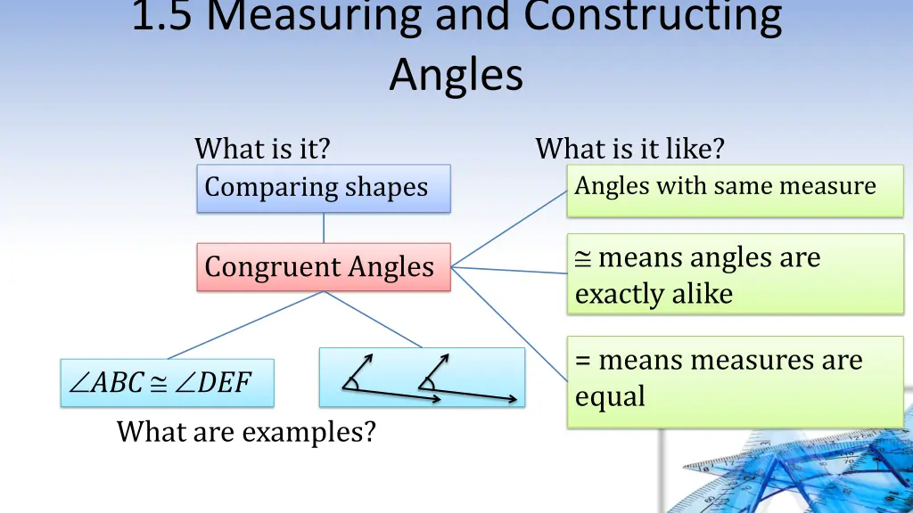 1 5 measuring and constructing angles 1