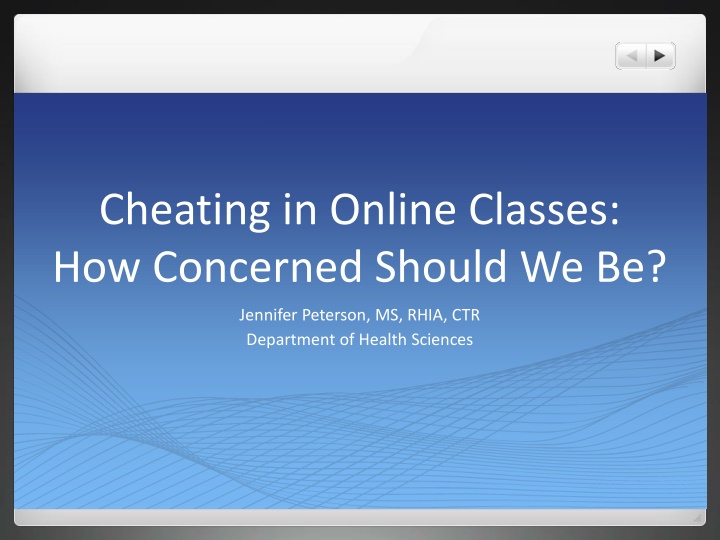 cheating in online classes how concerned should