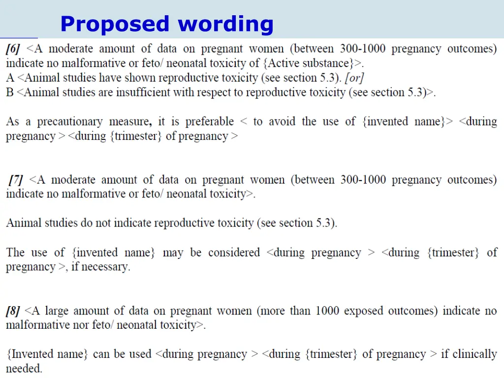 proposed wording 1