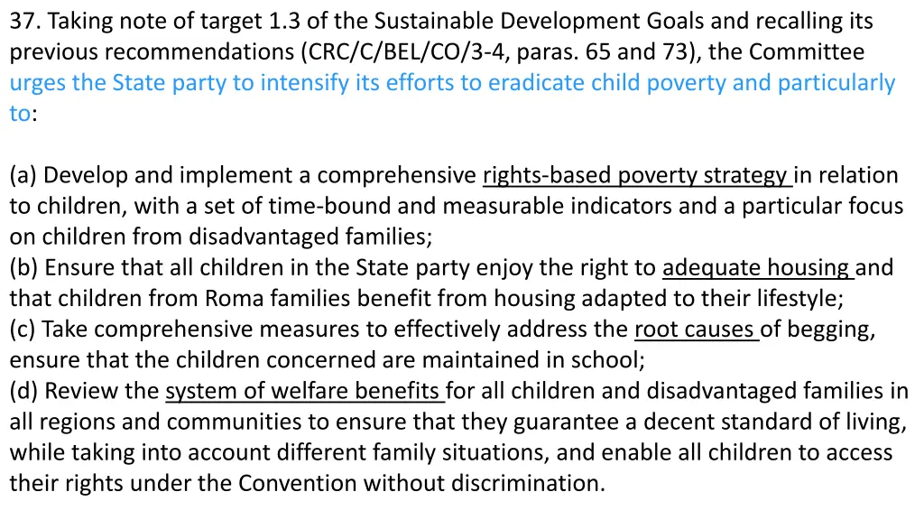 37 taking note of target 1 3 of the sustainable