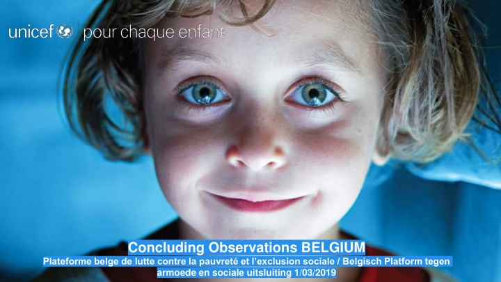 concluding observations belgium plateforme belge