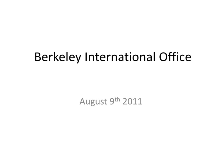 berkeley international office