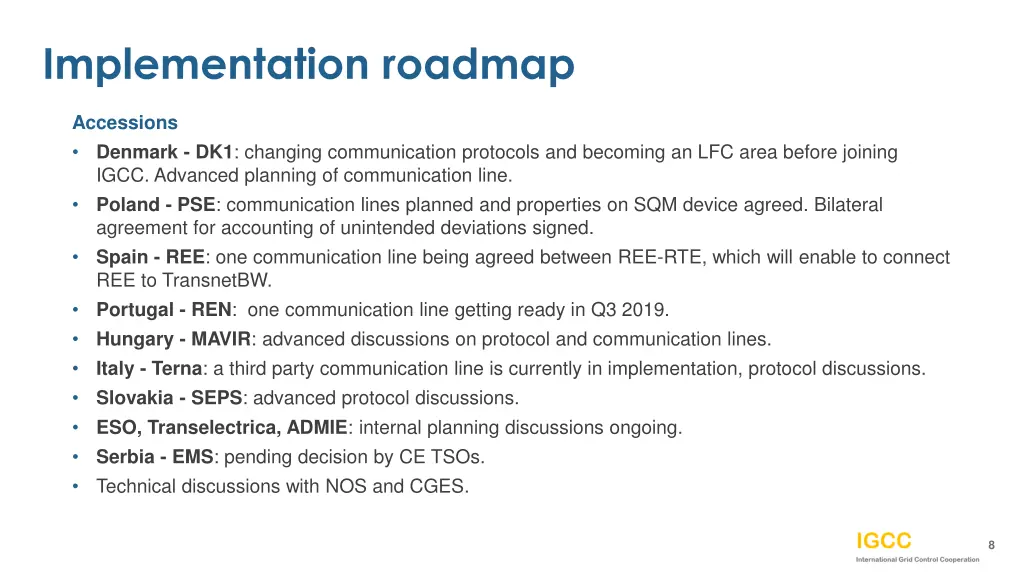 implementation roadmap 1