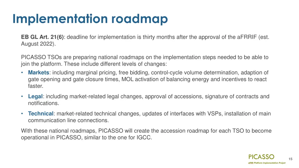 implementation roadmap 3