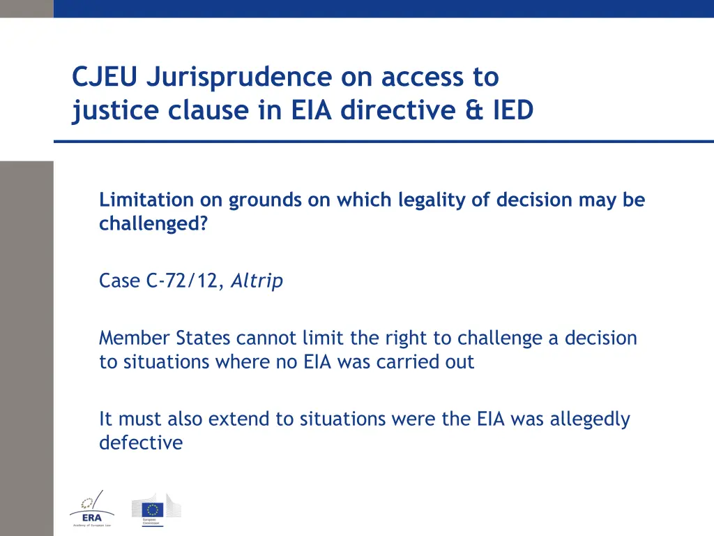 cjeu jurisprudence on access to justice clause 16