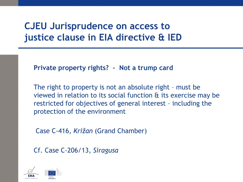 cjeu jurisprudence on access to justice clause 19